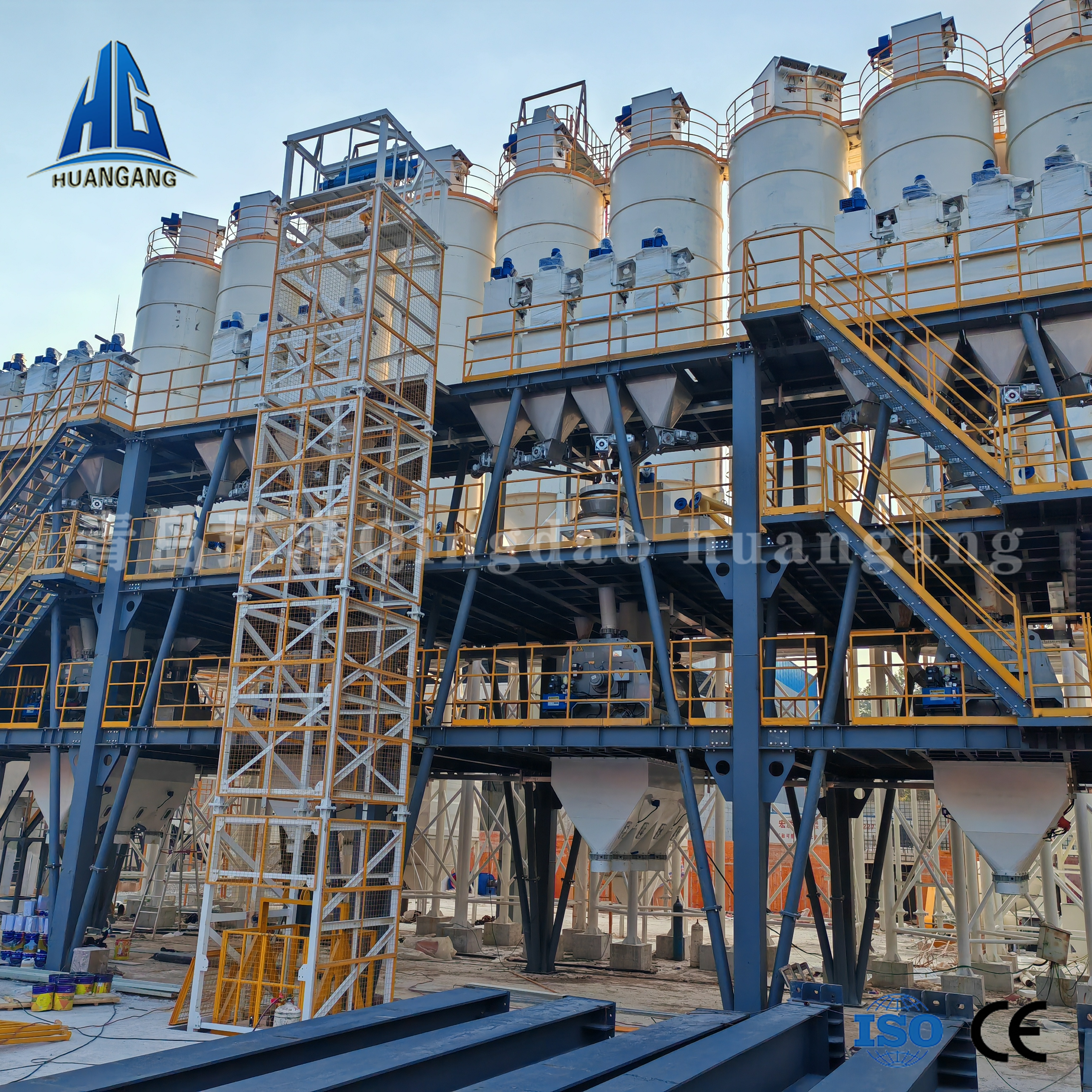 普通预拌砂浆生产线设备