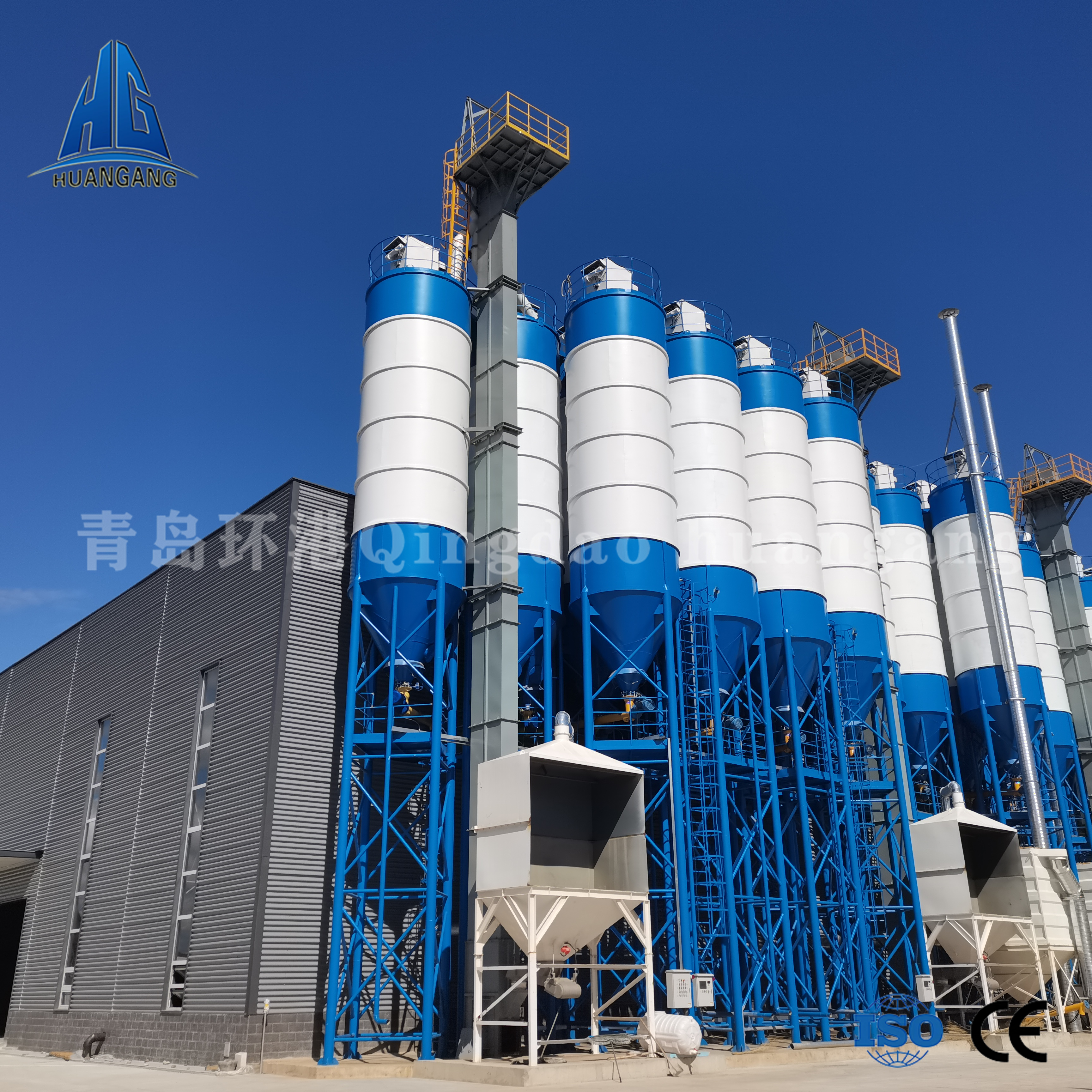 普通预拌砂浆生产线